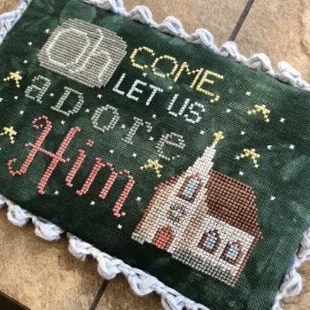 A Black Color Christmas Themed Doormat