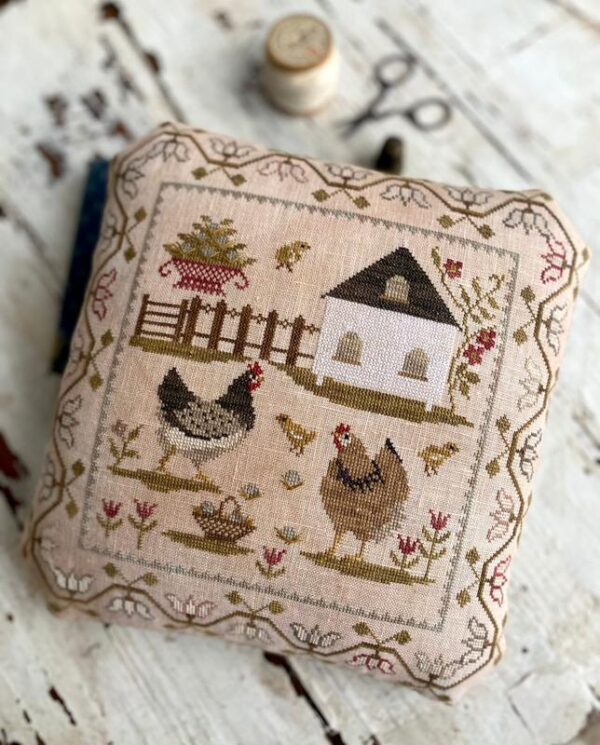 Spring Chicken Pinkeep Pattern Spring Chicken Pinkeep - Creative Stitchery of Pensacola