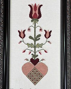 Hearts and Petals-1776 Fraktur