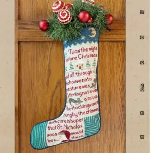 English Christmas Stocking