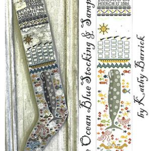 Ocean Blue Stocking & Sampler