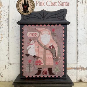 Pink Coat Santa