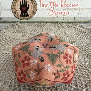 Finn The Raccoon Biscornu