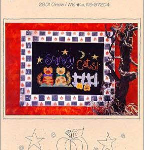 Lizzie Kate Scaredy Cats Halloween pattern cover